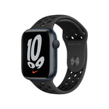 Apple Watch Nike Series 7 (41mm GPS) - Midnight Aluminium Case with Anthracite Black Nike Sport Band - Excellent